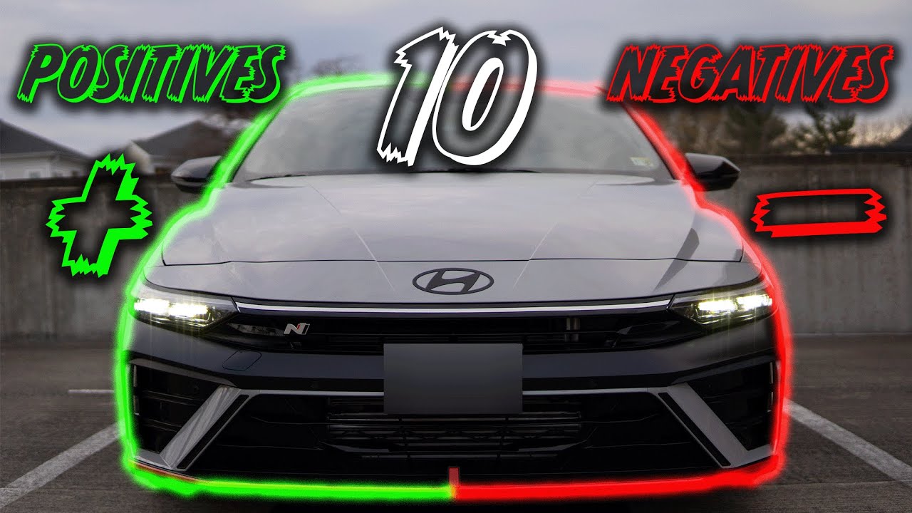 10 плюсов и минусов моей Elantra N 2025 года