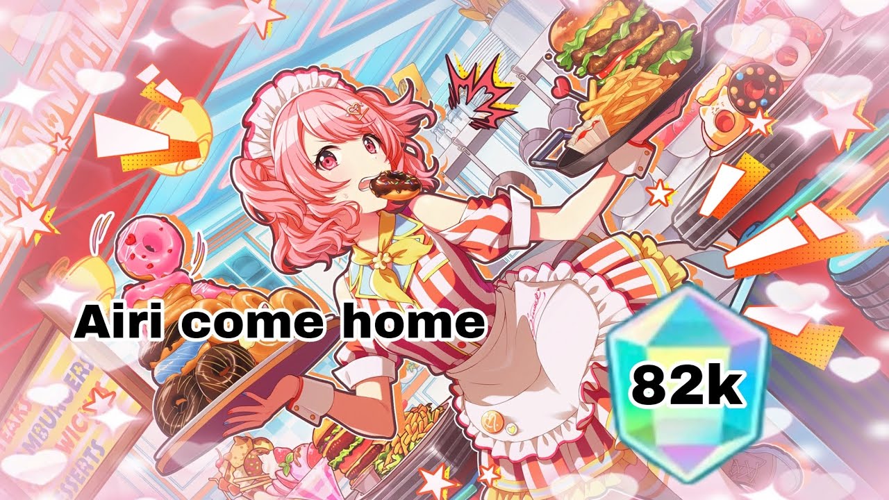 Airi fan pulls for her 