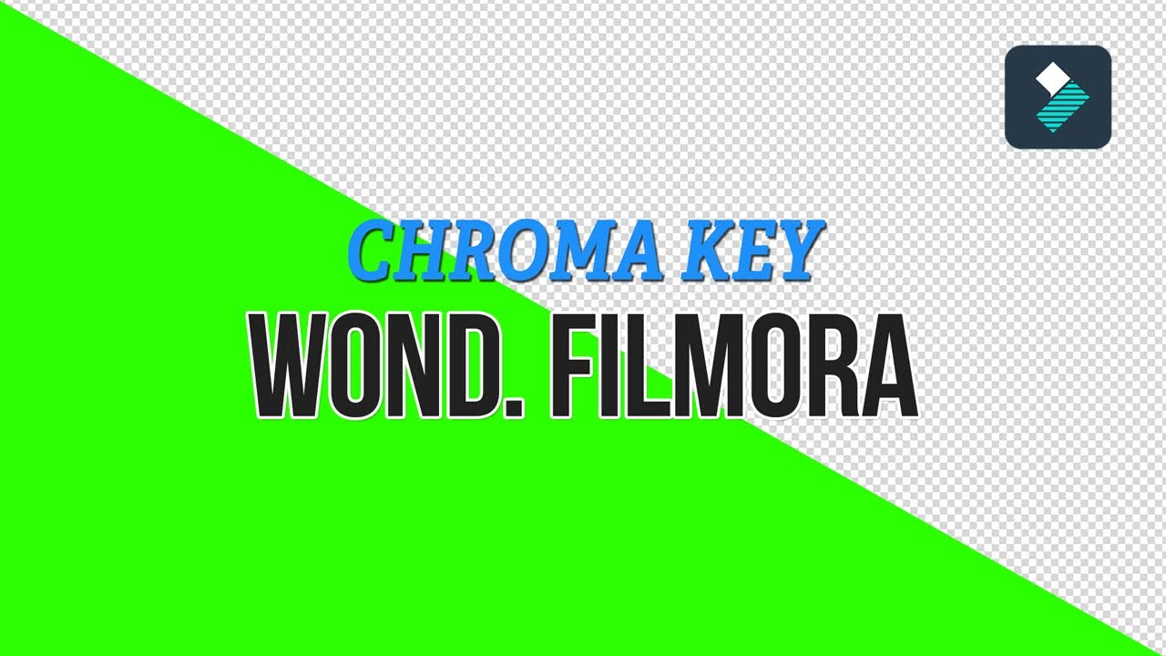 Chroma Key on Wondershare Filmora - Tutorial / Portuguese