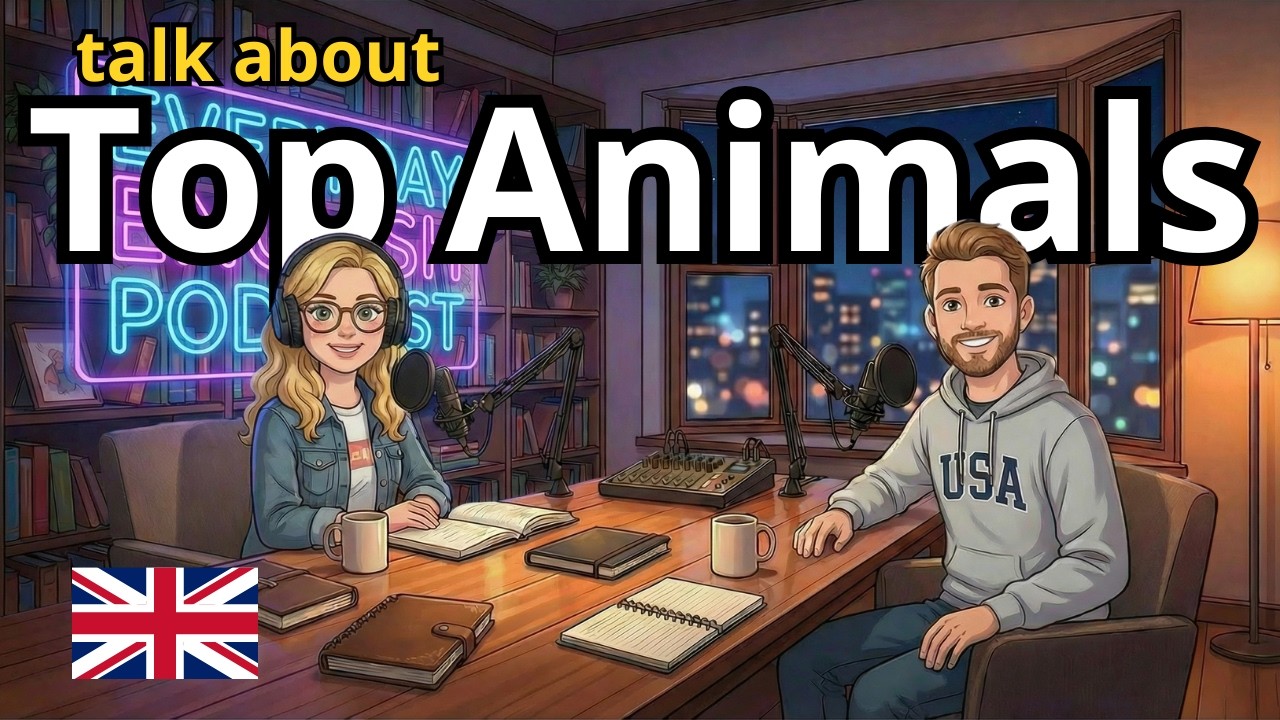 How to Talk About  Favorite Animals in English | English Conversation Practice