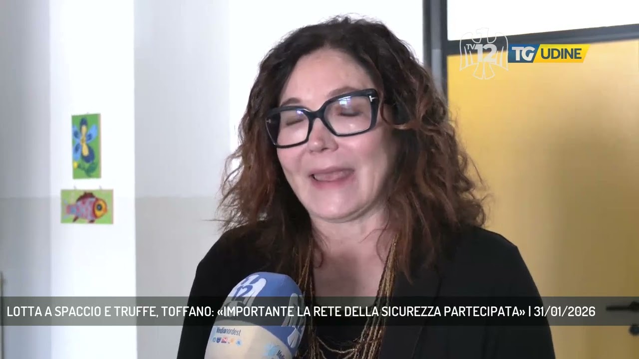 LOTTA A SPACCIO E TRUFFE, TOFFANO: «IMPORTANTE LA RETE DELLA SICUREZZA PARTECIPATA» | 31/01/2026