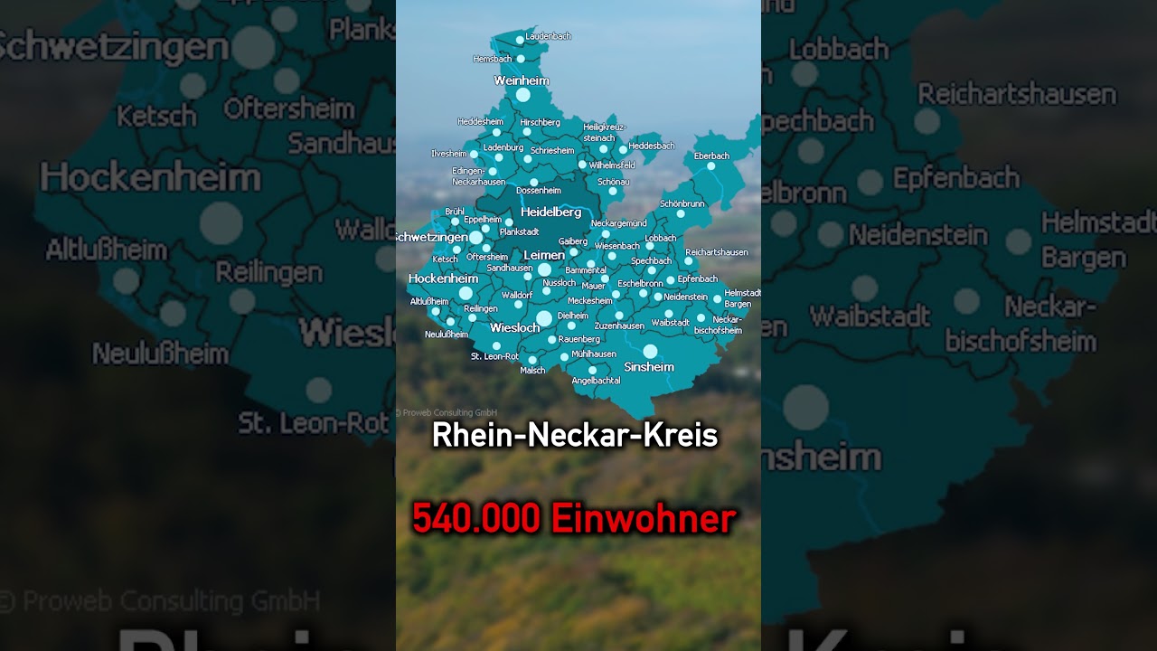 Schnelle Fakten &uuml;ber Rhein-Neckar-Kreis