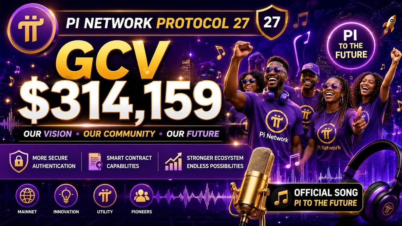 GCV $314,159 💜🚀 | PI NETWORK PROTOCOL 27 | The Future of Pi Network