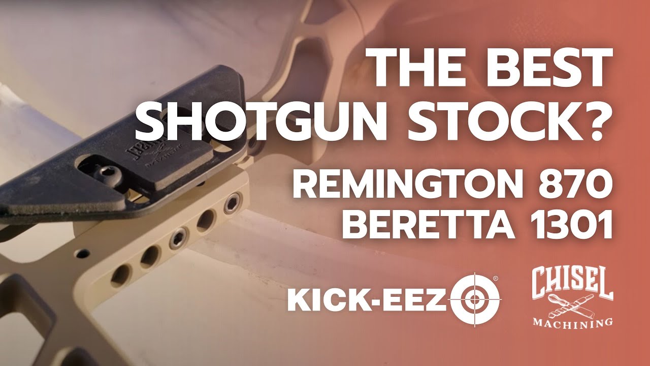 Chisel Machining Shotgun Stock | Remington 870 and Beretta 1301!