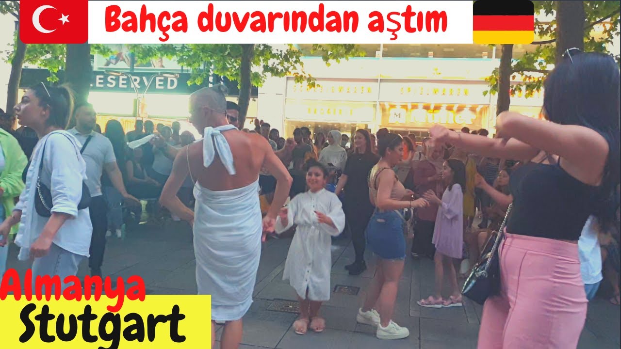 BU DEFA STUTGART--NESET ERTAS --BAHCA DUVARINDAN ASTIM-SOKAK KONSERI