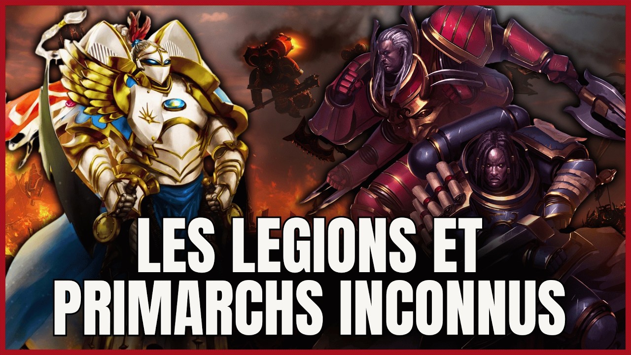 La II et XI Légion Space Marines Expliqué ! Lore Warhammer 40k