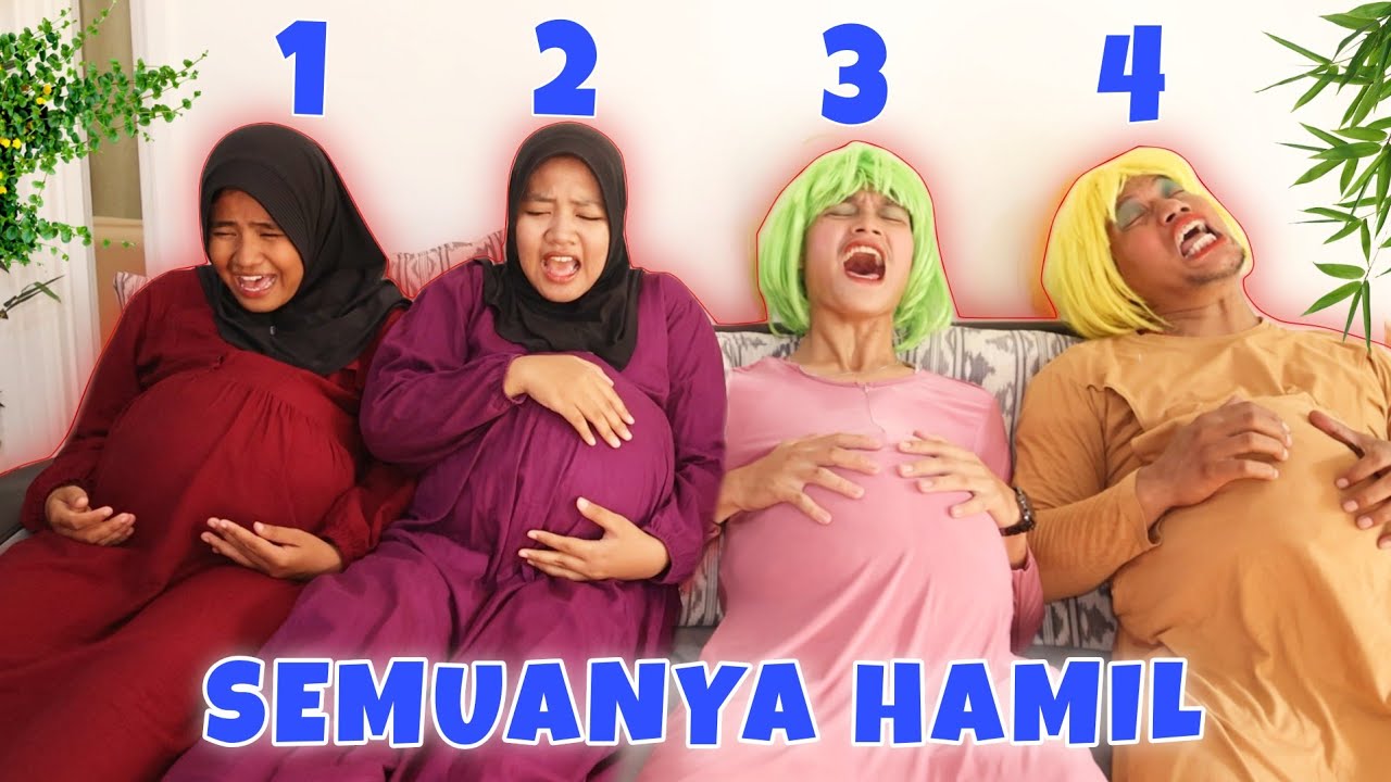 SEMUA HAMIL SEMUA PANIK ADA NENEK HANTU | CHIKAKU FAMILY