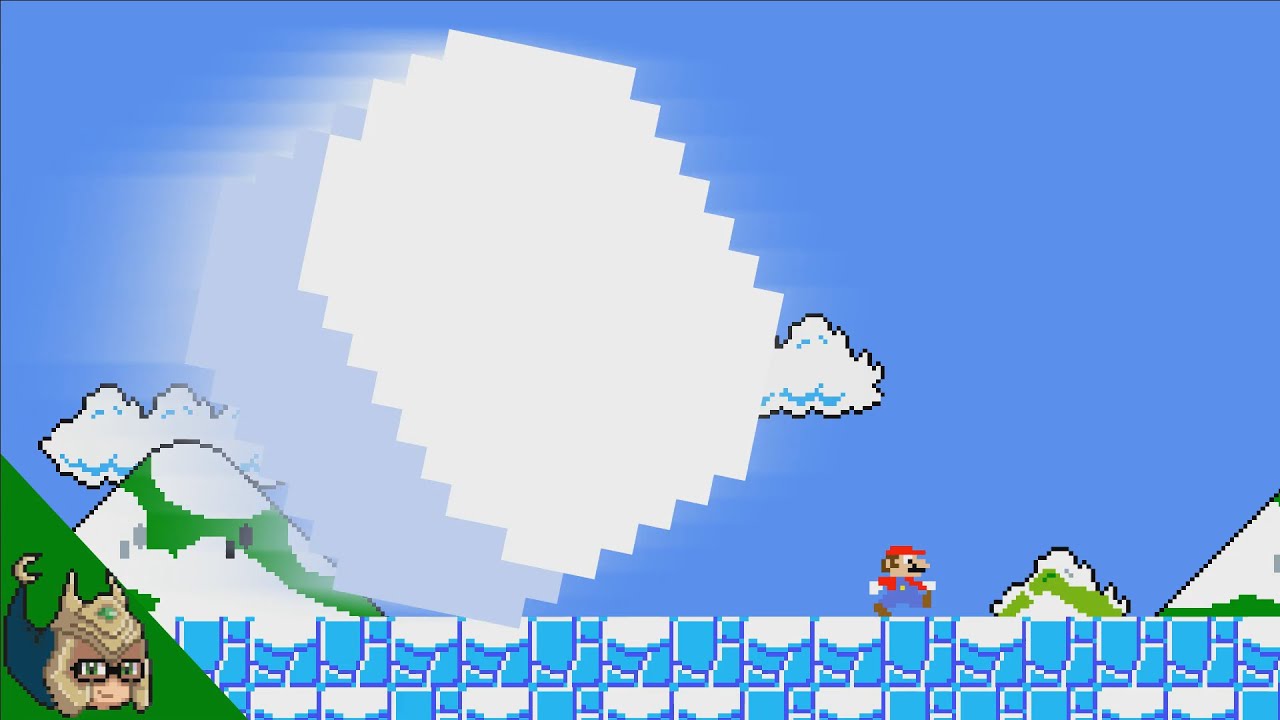 GIANT Snowball vs MARIO (2021 Christmas Special BLOOPER)