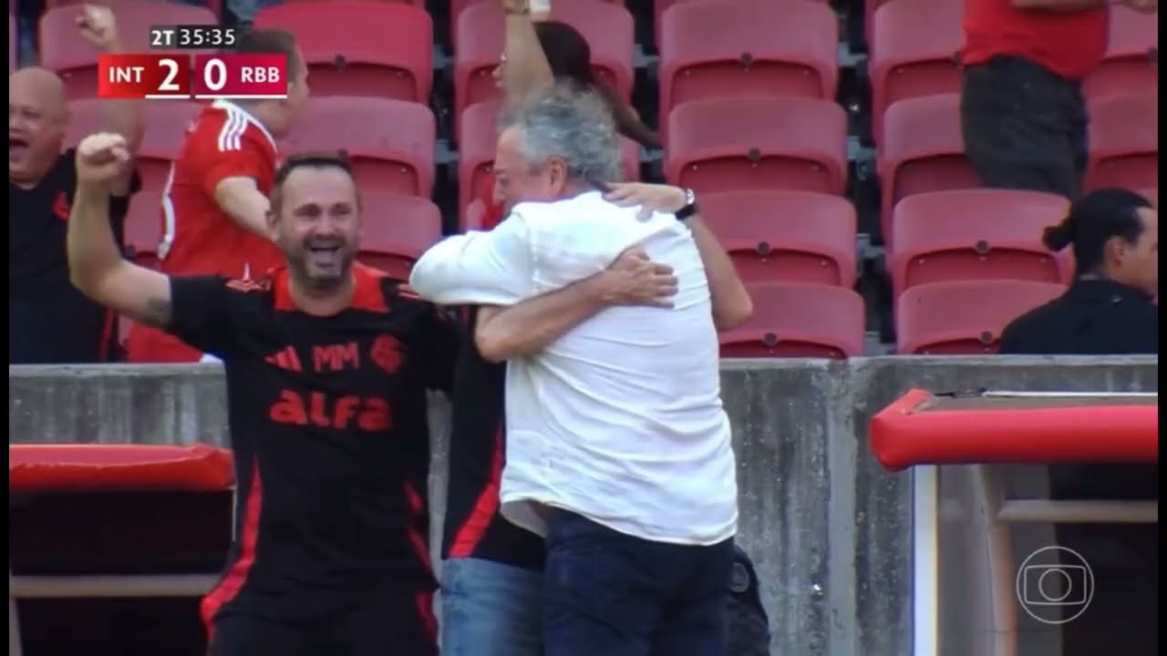 [HD] Gols de Internacional 3x1 Bragantino na RBS TV - Brasileirão 2025 - 07/12/2025