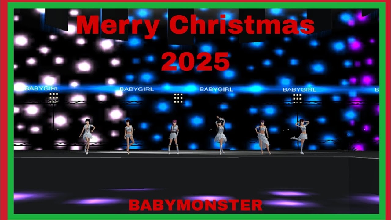 PERFORMANCE SBS GAYO DAEJEON 2025 BABYMONSTER •WE GO UP + PSYCHO• || VERSION SAKURA SCHOOL SIMULATOR