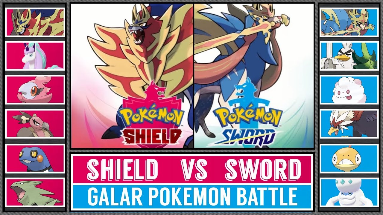 Team SWORD vs Team SHIELD (Pokémon Shield/Sword)