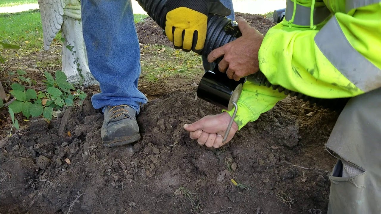 Corrugated Dual Wall Pipe Connection for Underground Drainage System in Clarkston, MI