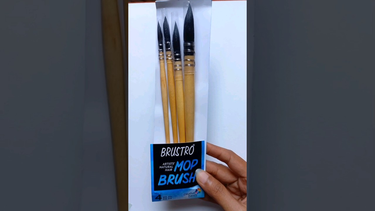 brustro mop brush / watercolor brush 