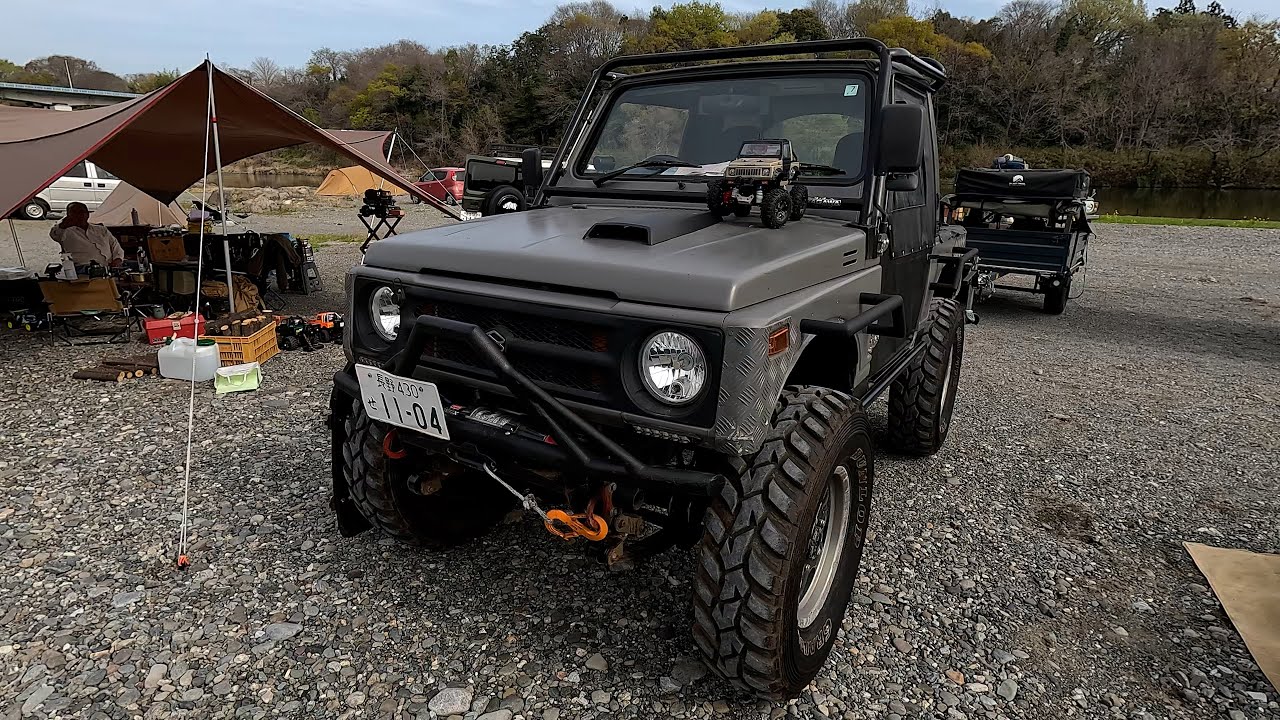 【おくるま拝見】普通貨物ナンバーのJA11ジムニー