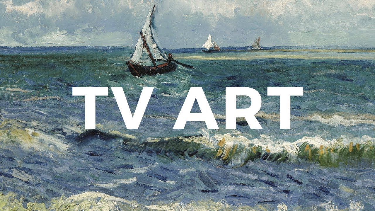 TV ART | Boats On Water | Screensaver