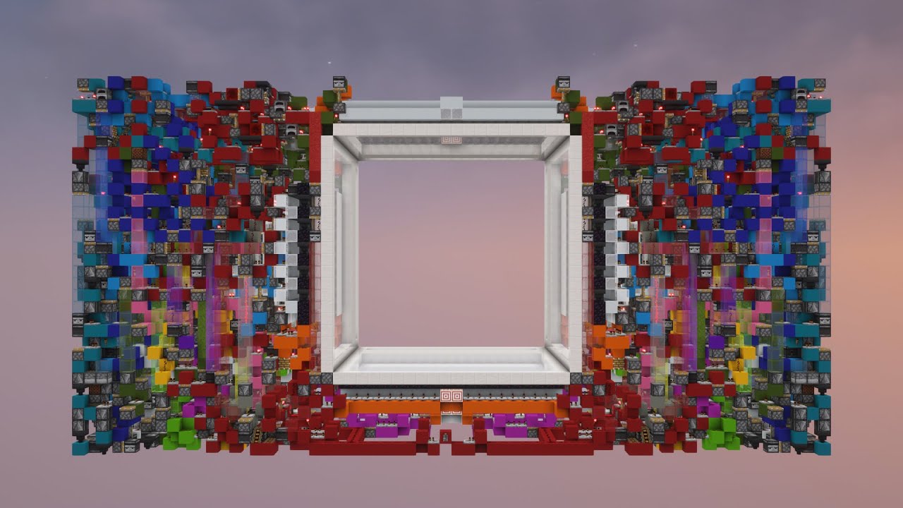 20x20 Piston Door Full Opening and Closing