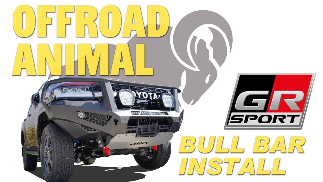 Offroad Animal Toro Bar Installation for a Toyota 300 Series LandCruiser