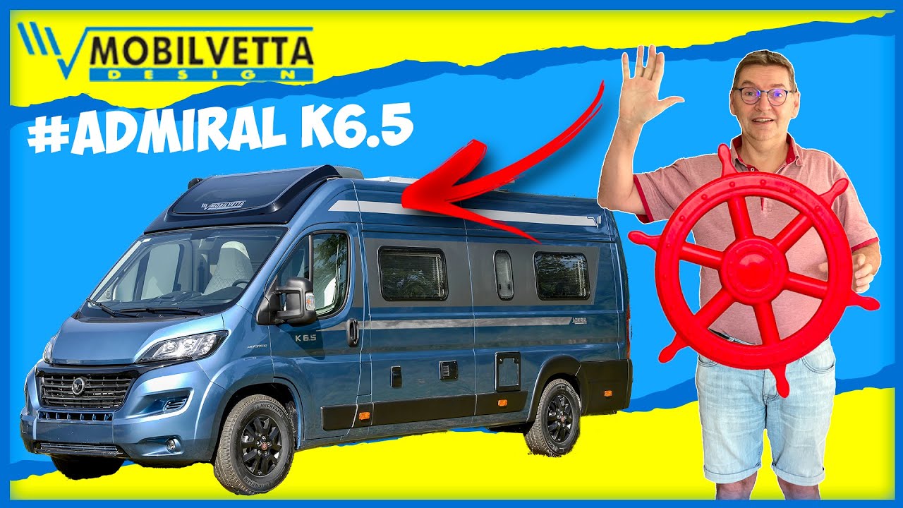 Mobilvetta Admiral en version K 6.5 : Le fourgon de luxe