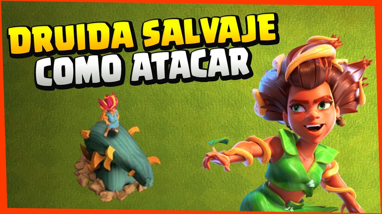 ¡CÓMO ATACAR con DRUIDAS SALVAJES en CLASH OF CLANS! Guía Root Riders