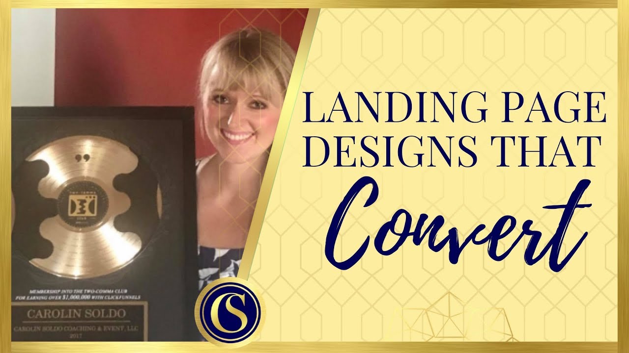 COACHING LANDING PAGE DESIGNS THAT CONVERT