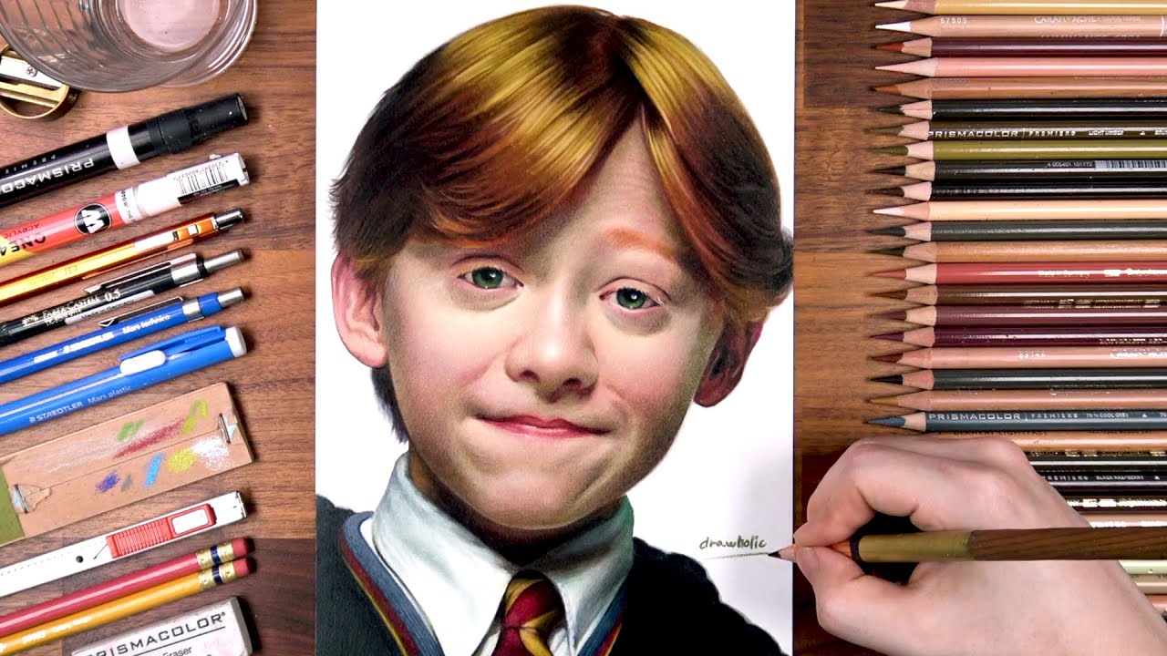 Drawing Ron Weasley | drawholic