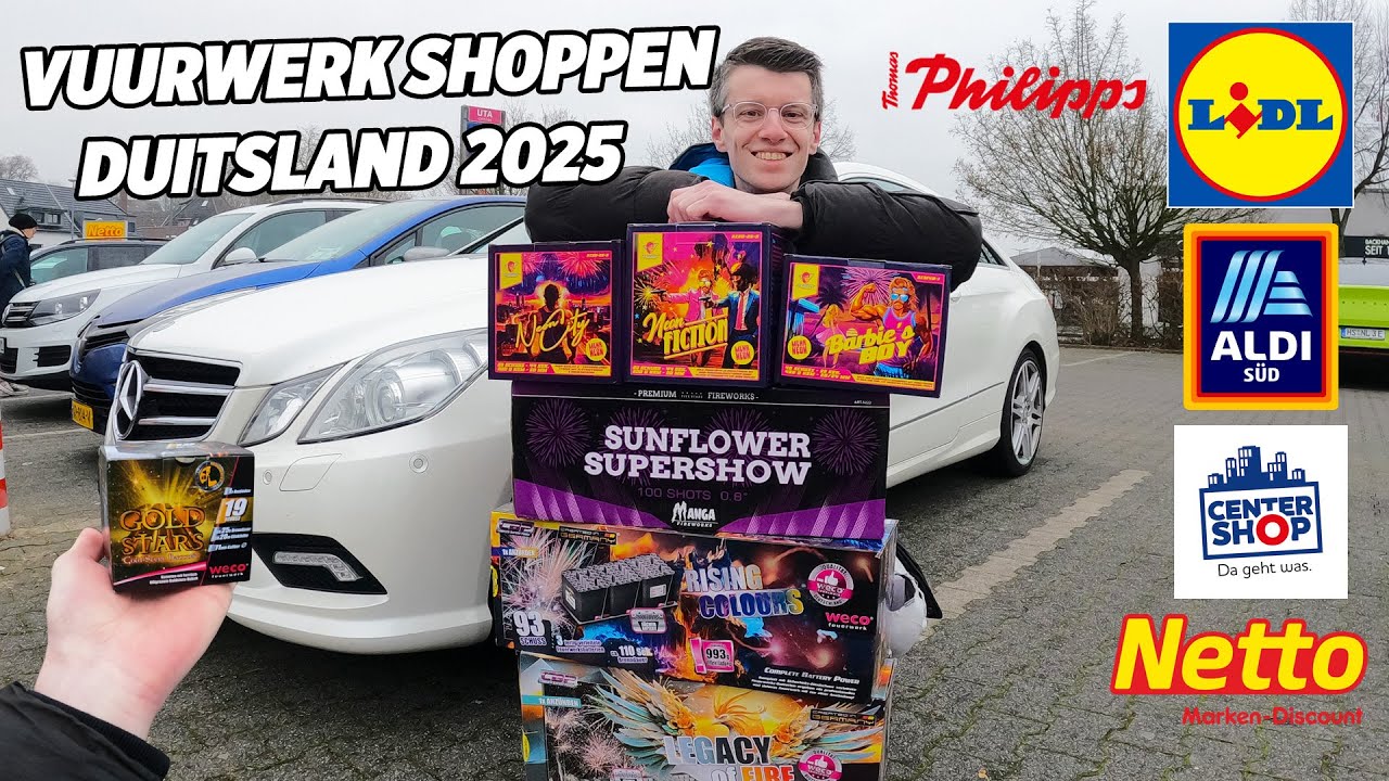 VUURWERK SHOPPEN DUITSLAND 2025-2026