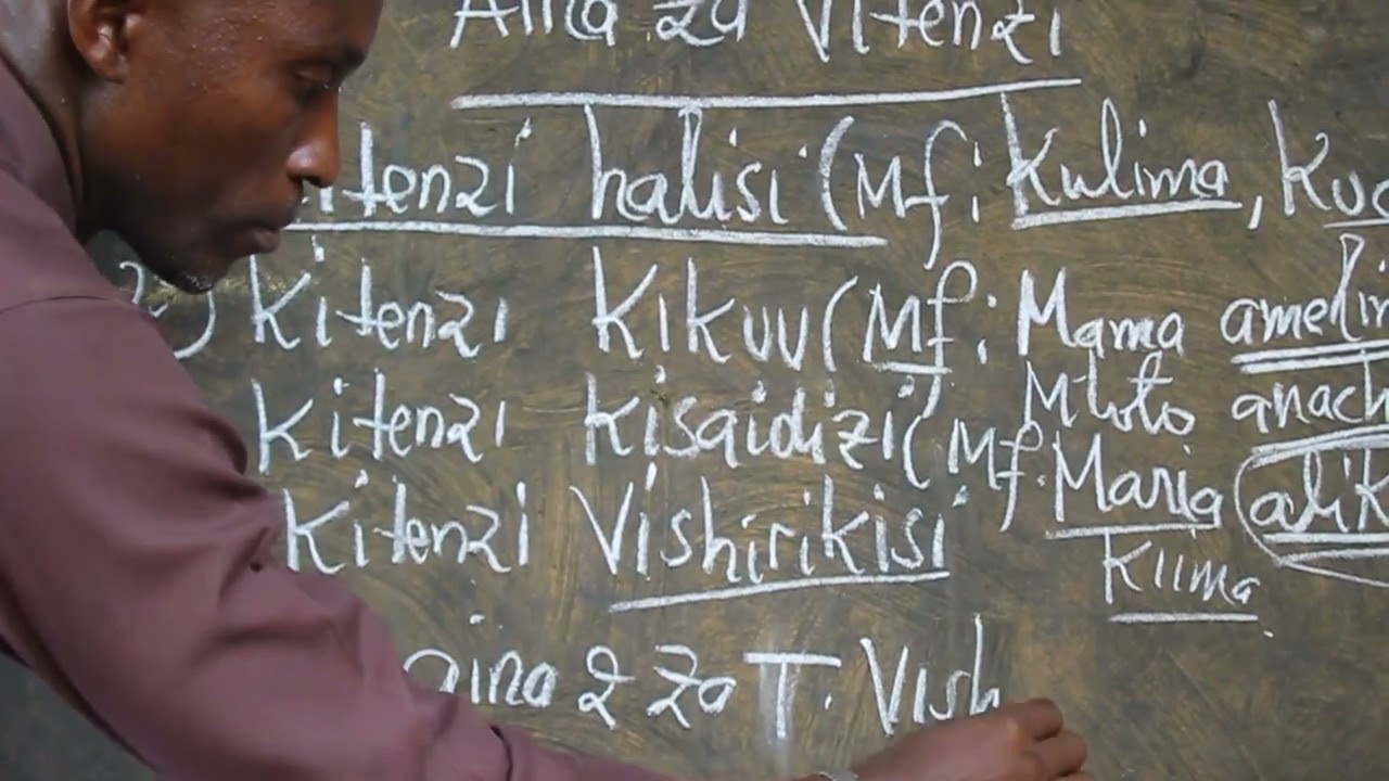 VITENZI VYA KISWAHILI 