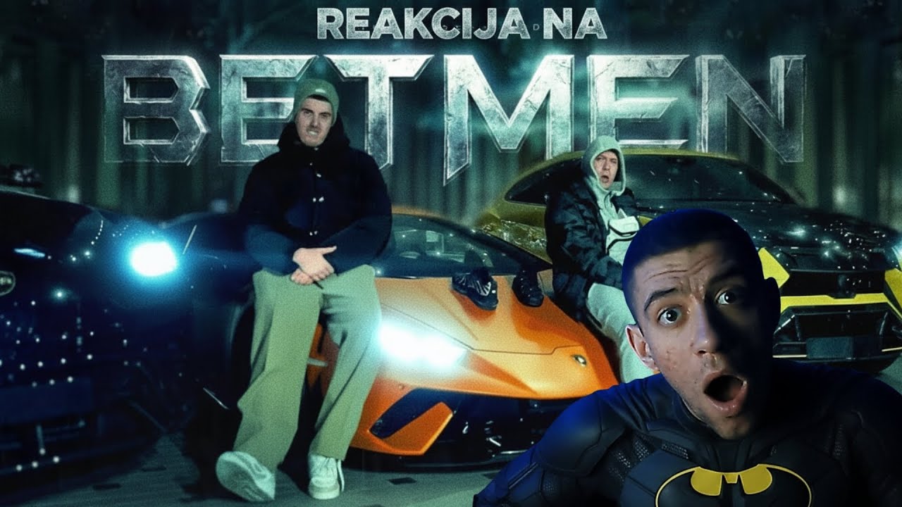 STEF REAKCIJA NA BAKA PRASE x CHODA - BETMEN (Official Music Video)