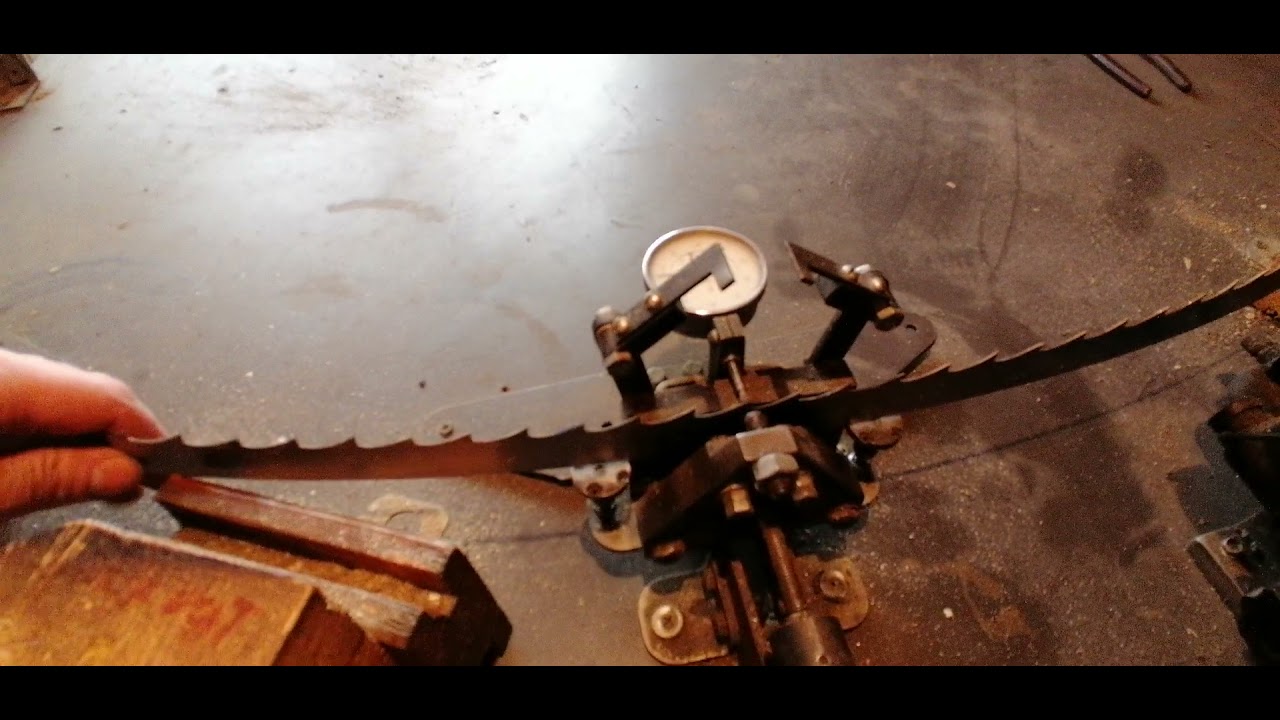 ЗАТОЧКА РАЗВОДКА ЛЕНТОЧНЫХ ПИЛ