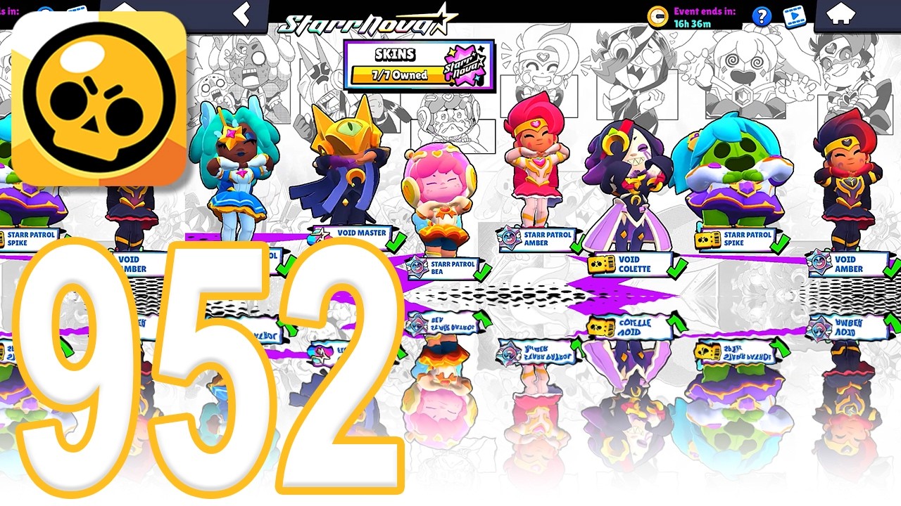 Brawl Stars &mdash; Прохождение игры, часть 952 &mdash; Событие &laquo;Старр Нова&raquo; завершено (iOS, Android)