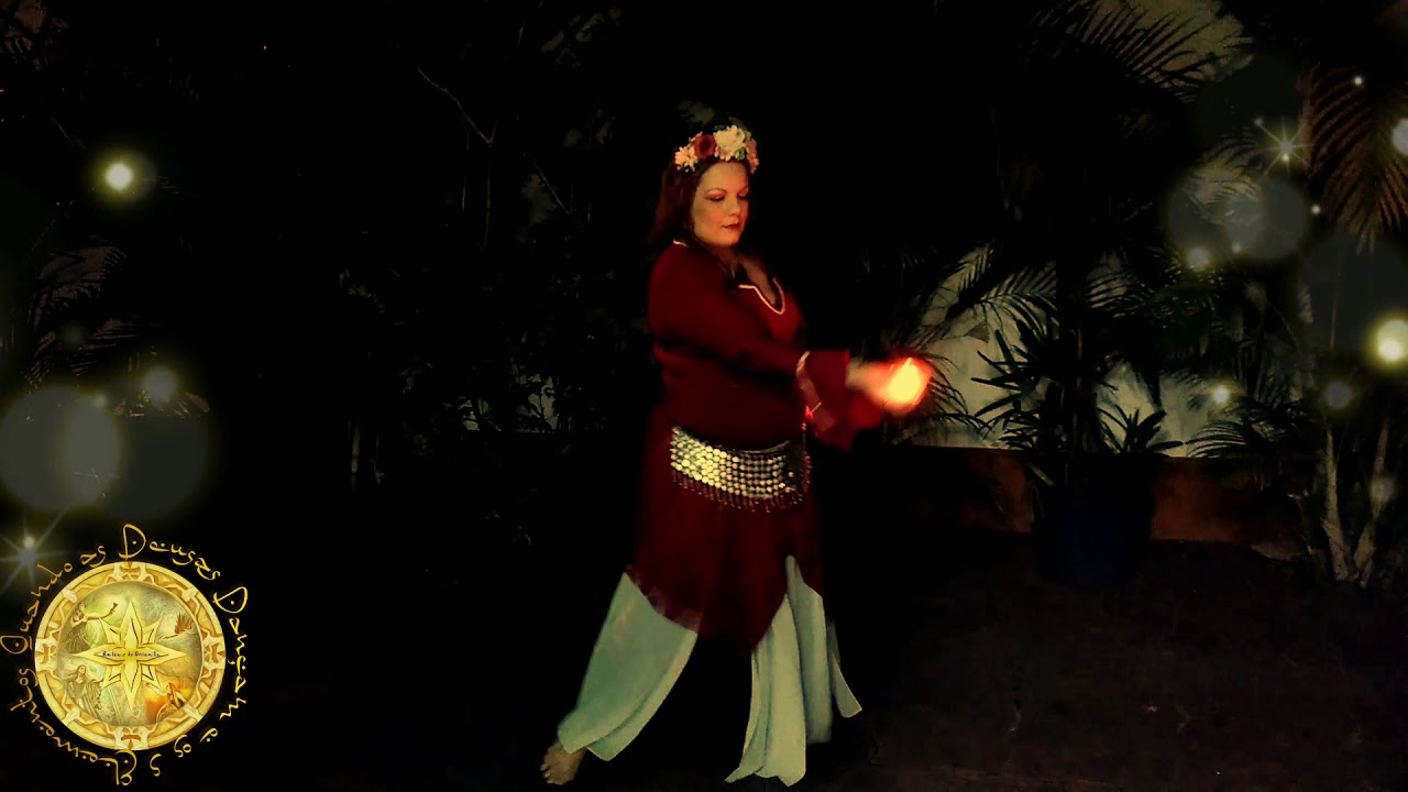 Deusa Brígida  __ bailarina Shakti Mahailla  RJ em 