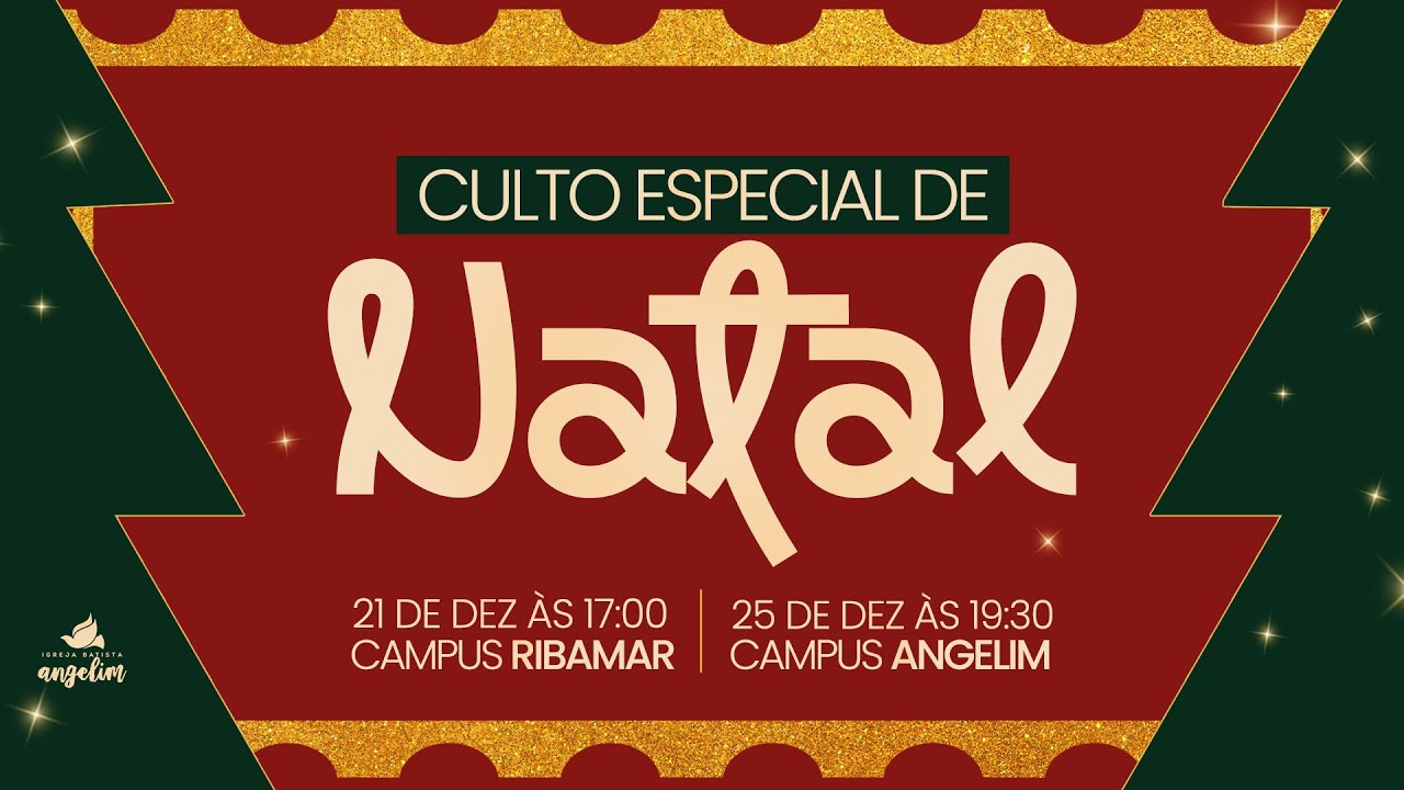 PR. RODRIGO ARRAIS | CULTO ESPECIAL DE NATAL | IGREJA ANGELIM