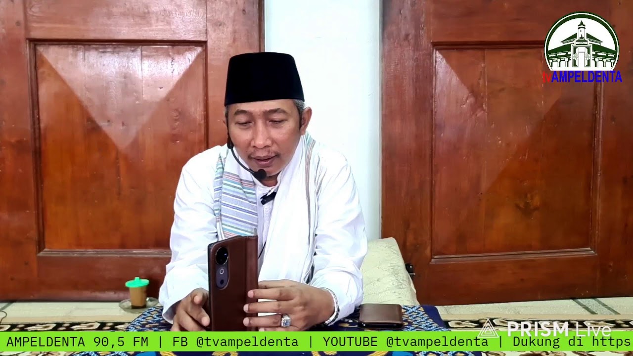 KH. MOCHAMMAD ZAINUL ARIFIN BIN ROMO KH. UMAR SAID SURABAYA. KAJIAN KITAB FATCHUL QORIB MUJIB. MASJI