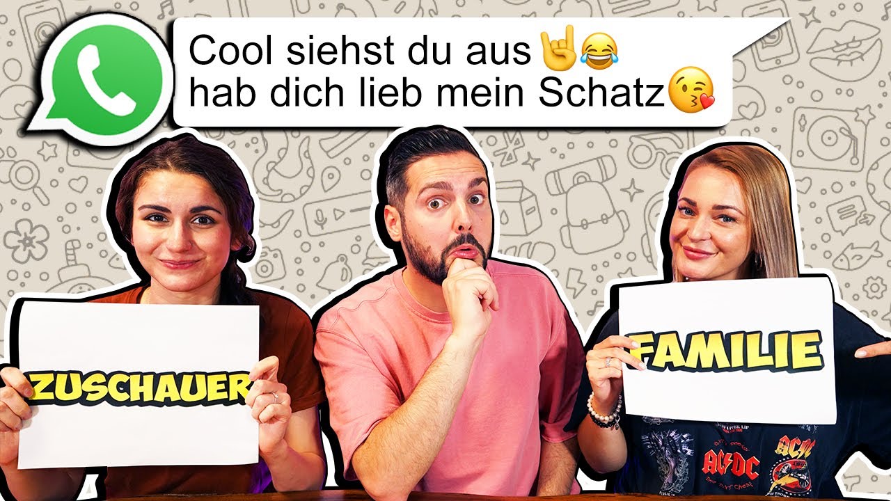 VON WEM KOMMT DIESE PRIVATE NACHRICHT? Zuschauer, Familie oder Freunde?