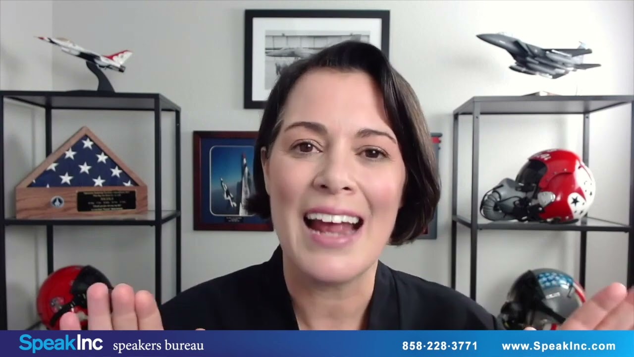 Nicole Malachowski | Turbulence | Beyond Resilient | The Unexpected | Keynote Speaker | SpeakInc