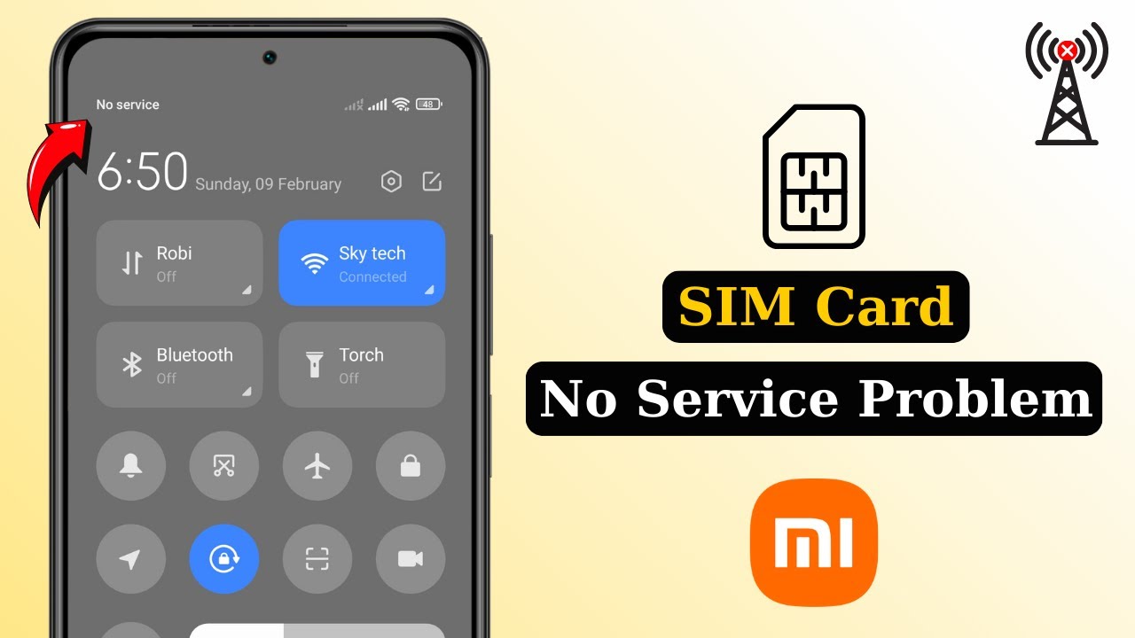How To Fix SIM Card No Service Problem On Xiaomi Redmi Phones