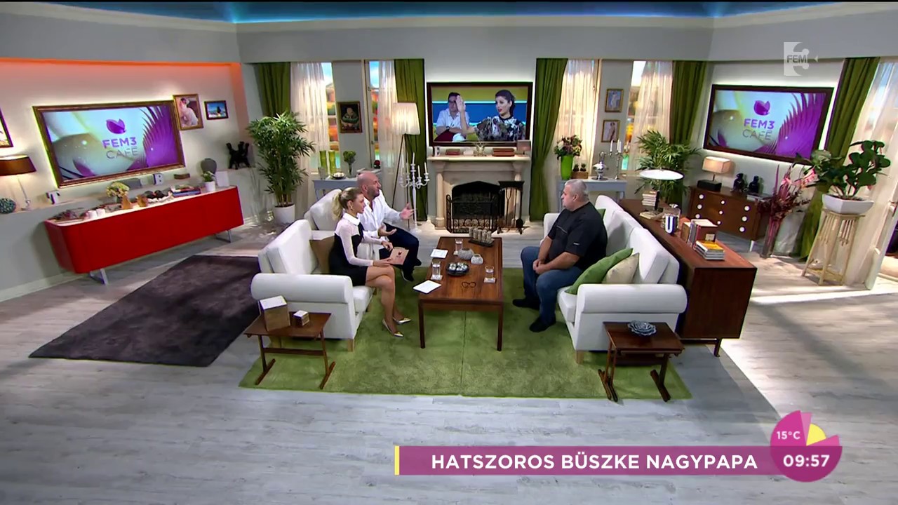 Fekete Laci szívfájdalma, hogy nem töltött elég időt gyermekeivel - tv2.hu/fem3cafe