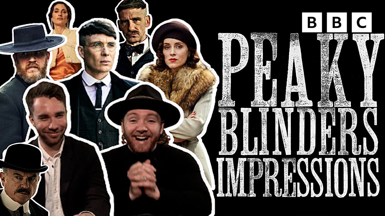 Peaky Blinders impressions with @ScheifferBates  & @CharlieHopkinson  😲 BBC