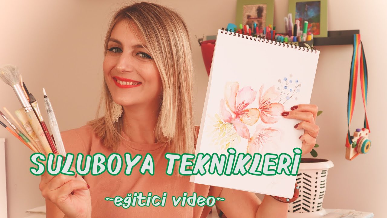 sulu boya / sulu boya teknikleri /eğitici video / sanat eğitimi 2020 #suluboya #eğitimvideosu #2020
