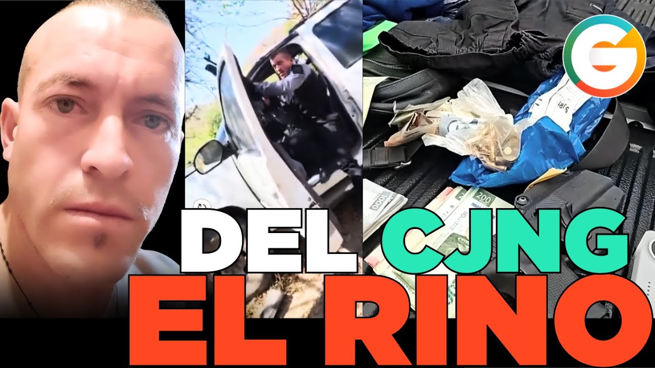 "El Rino" Jefe de plaza del CJNG 