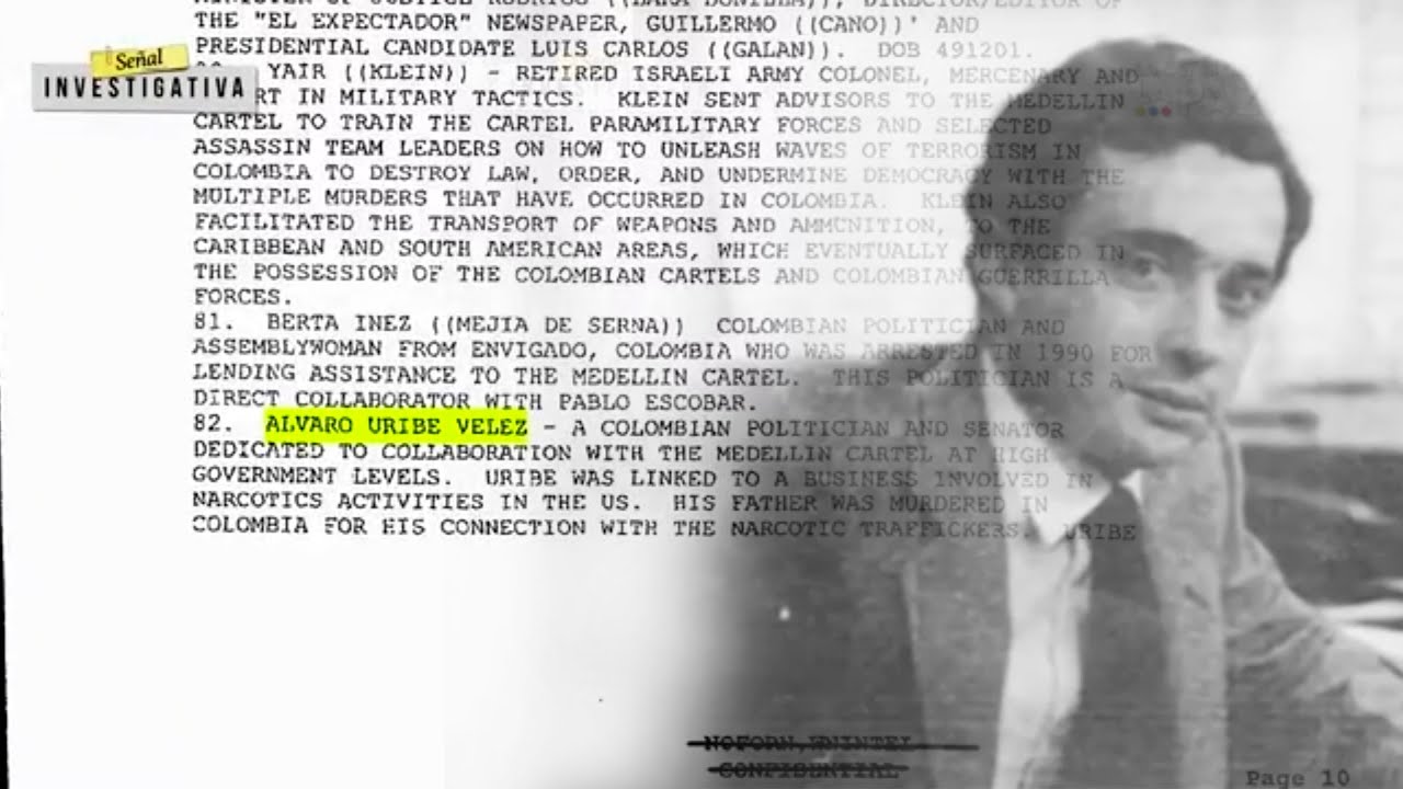 Testimonio del “Narco Piloto” del Clan Cifuentes Villa: Menciona a Álvaro Uribe en red de cocaína