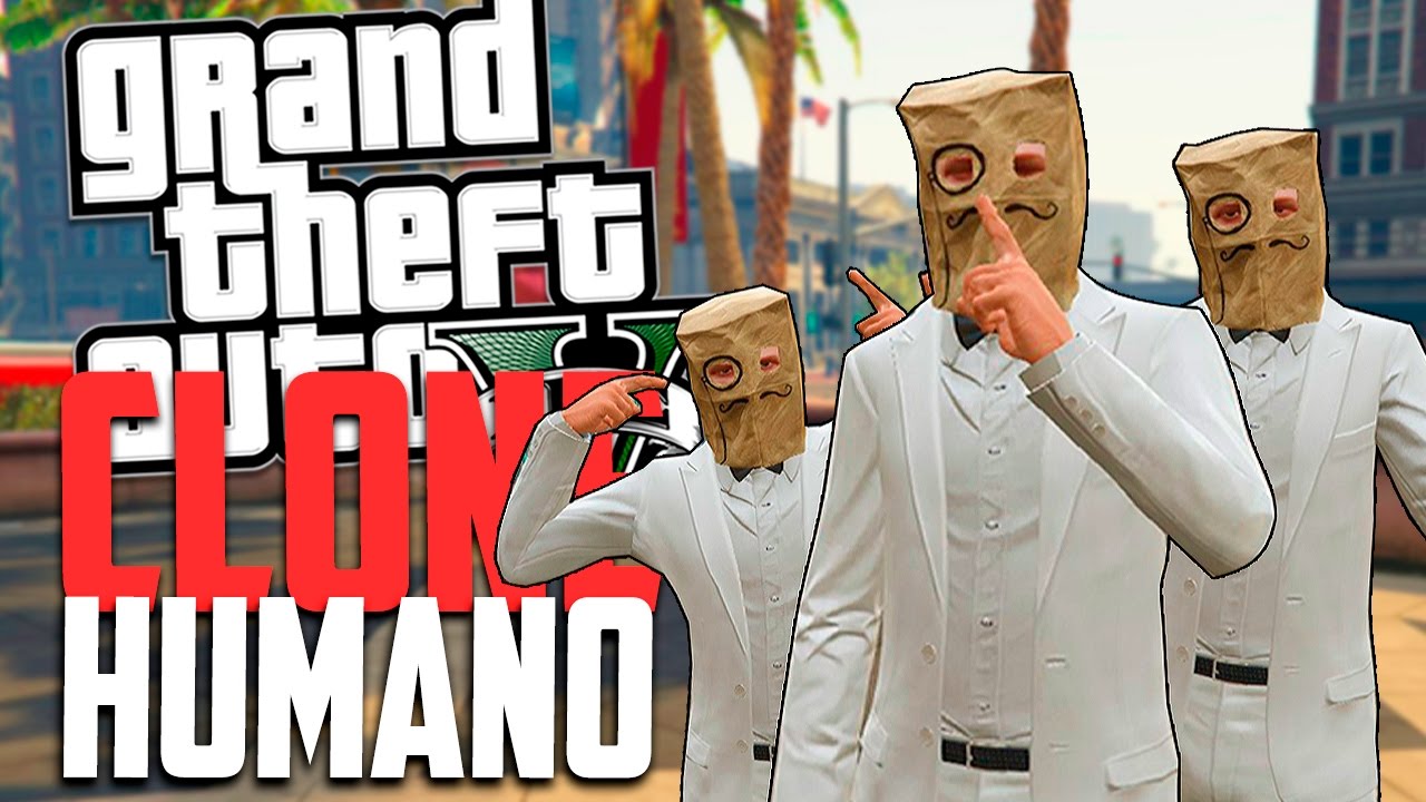 CLONE HUMANO - GTA 5 MOMENTOS ENGRA&Ccedil;ADOS