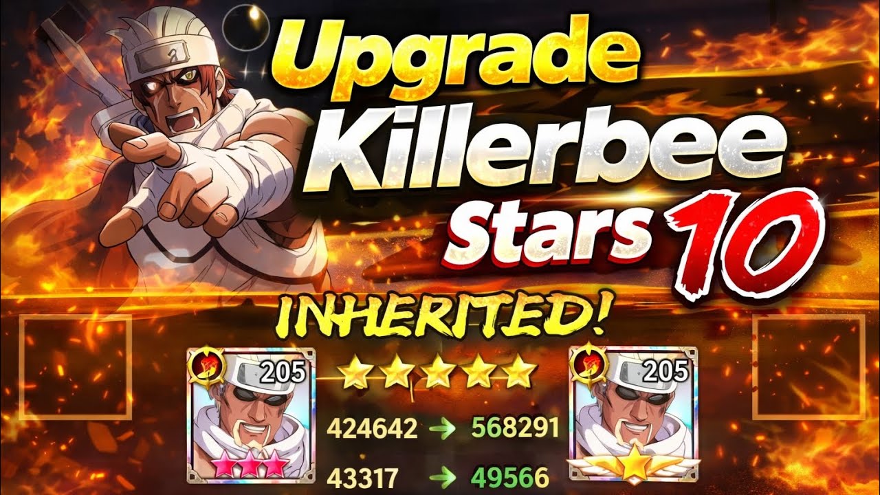 Upgrade Killerbee Stars 10 || Gameplay Ninja Ogi Day 48