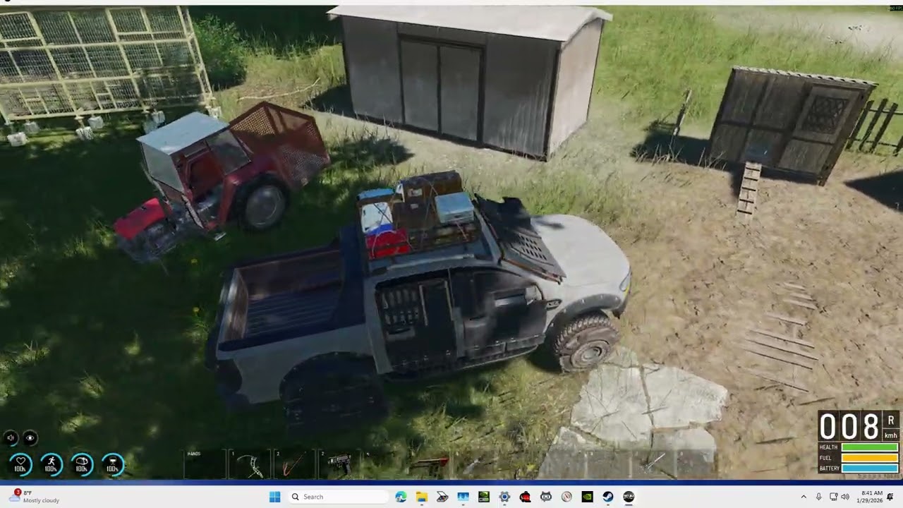 SCUM 2026 v1.2 #36 :  Trolling Puppets/NPCs At Goat Town !  Loot Puppet !