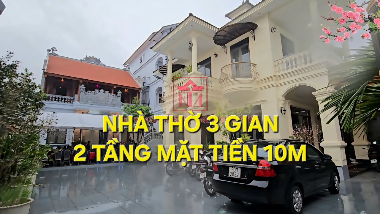 Nhà thờ họ Trương tại Lệ Chi Gia Lâm. Kt xây dựng 10x8,5m. Kts Nguyễn Tú ☎0913503533; 0983366140