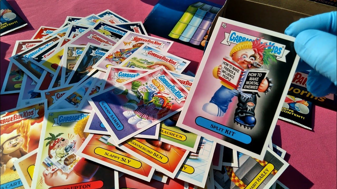 GPK Wednesdays! Book Worms, Full 200 Card Set! Garbage Pail Kids 2021!