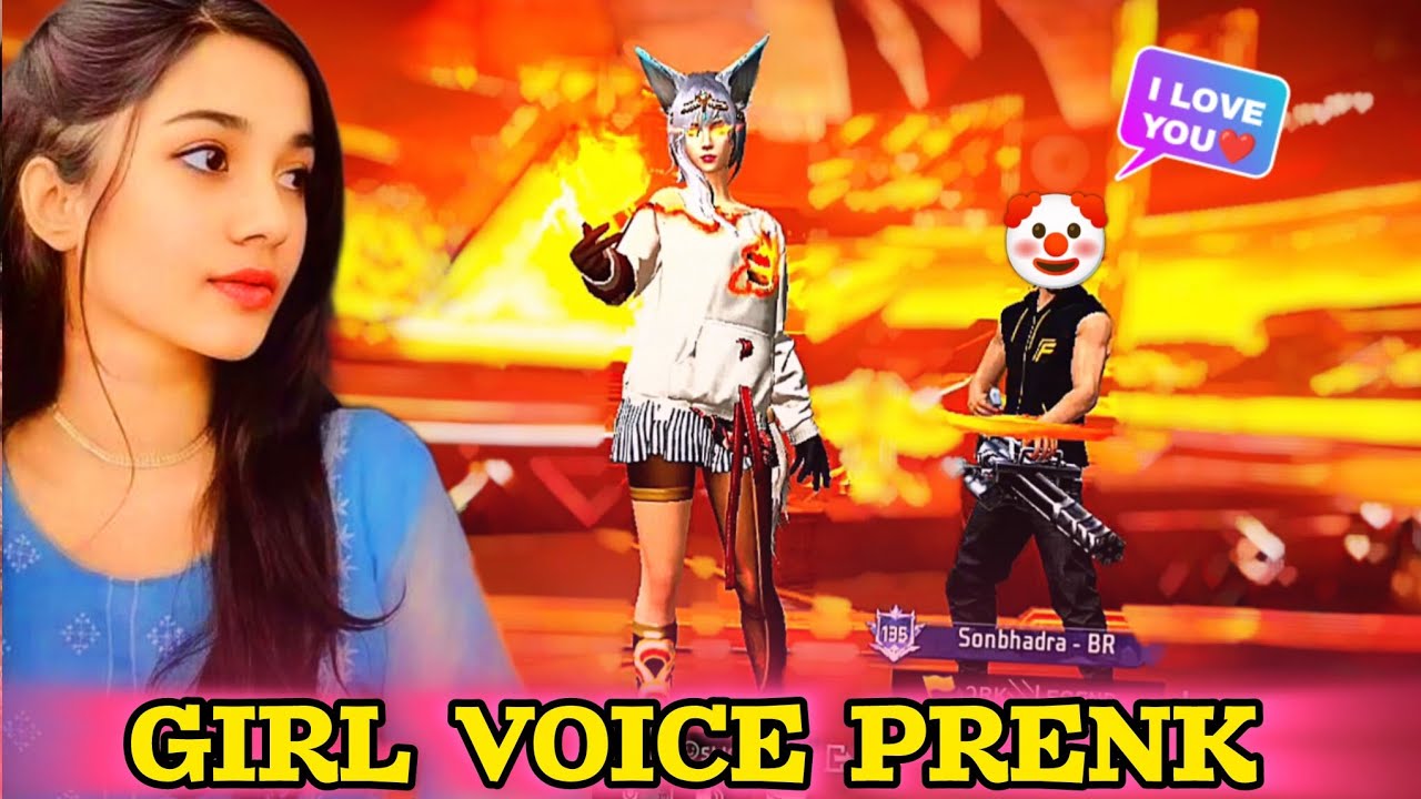 Salwaar Me Talwaar Prenk 😂 FREE FIRE MAX Girl voice prenk with boy's 😜