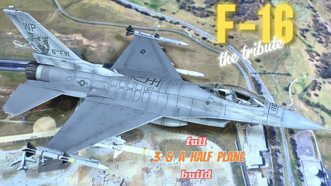 F-16 &mdash; дань уважения Hobby Hands, три с половиной полных сборки