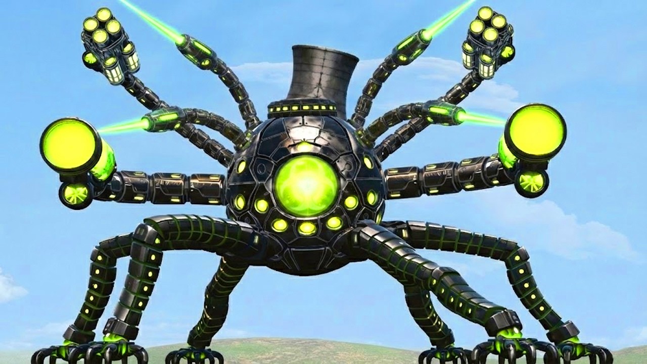 I Just Building New Ultimate Omnidroid Robot V20 in Garry’s Mod