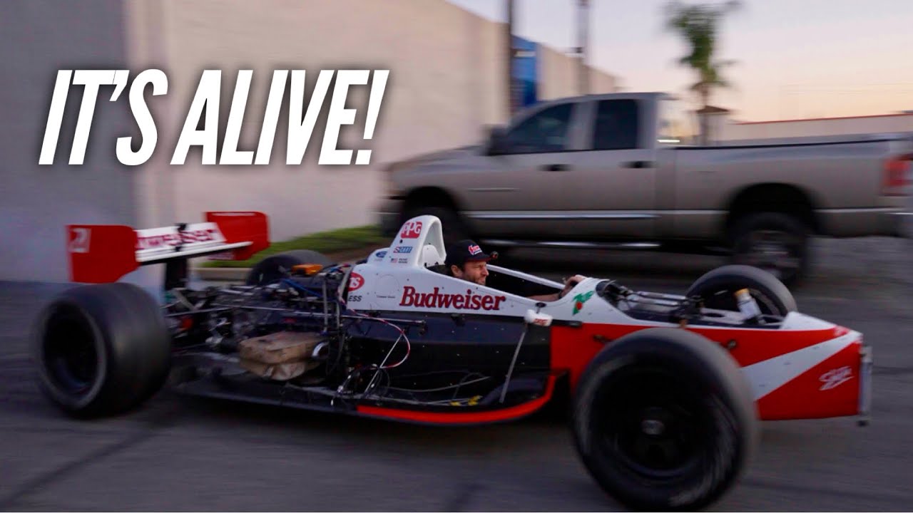 I DRIVE My IndyCar for the First Time!! Utterly insane 
